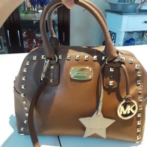 Michael Kors Satchel Luggage Brown